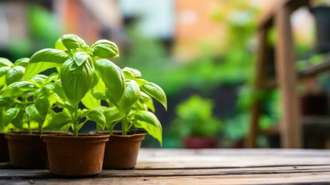 Il basilico greco: la pianta aromatica perfetta per balconi e contro gli insetti estivi Il basilico greco: la pianta aromatica perfetta per balconi e contro gli insetti estivi